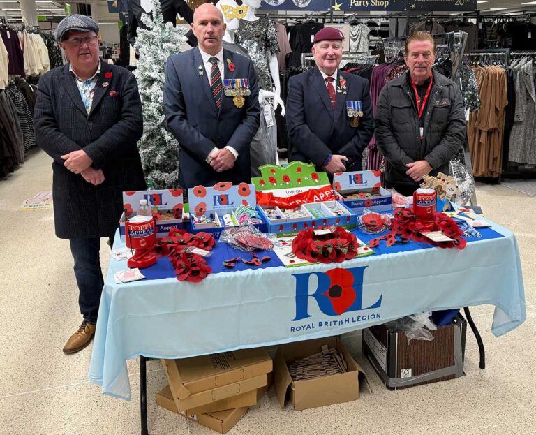 Huge sum raised in Poppy Appeal