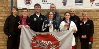 Scottish Medal haul for blade Taekwondo