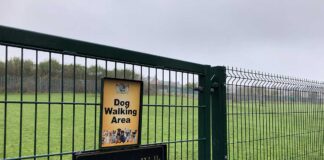 Improved dog walking area at Dean Bank