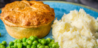 Veteran Pies Peas and Pint