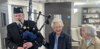 Care Home enjoys Burns Night