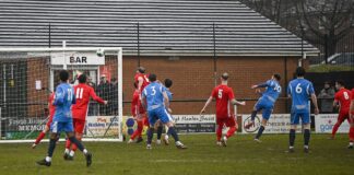 Shildon hit six in league and cup
