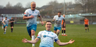 Away win takes Two Blues to brink of league safety