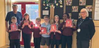 Cleves Cross School ASB poster to be shared with police teams across county