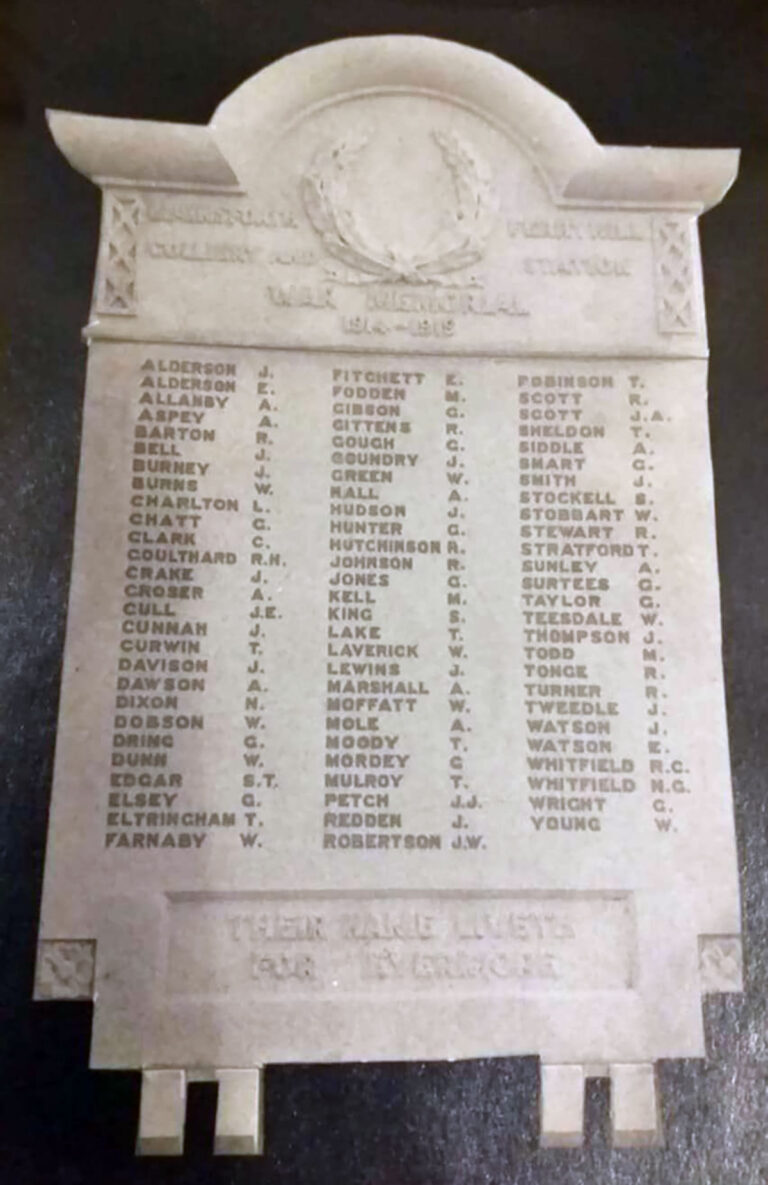 Centenary of Mainsforth Colliery and Ferryhill Station Memorial
