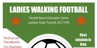 Ladies Walking Football open day