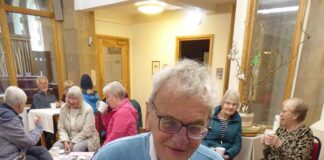 Book signing by local author