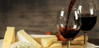 Wine and cheese evening