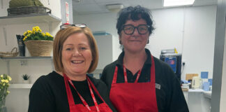 Endeavour visit new cafe