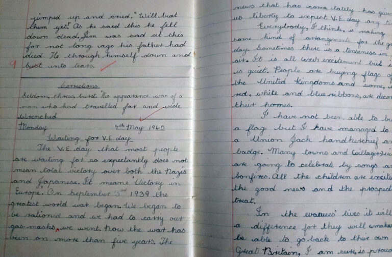 ‘Waiting for VE Day’ essay ‘Waiting for VE Day’ essay