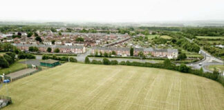 Pitch prepared for adult football