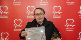 Volunteer wins charity award