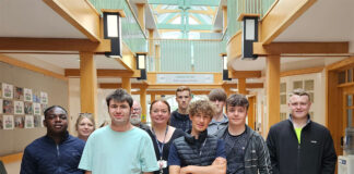 Bishop Auckland College students help charity
