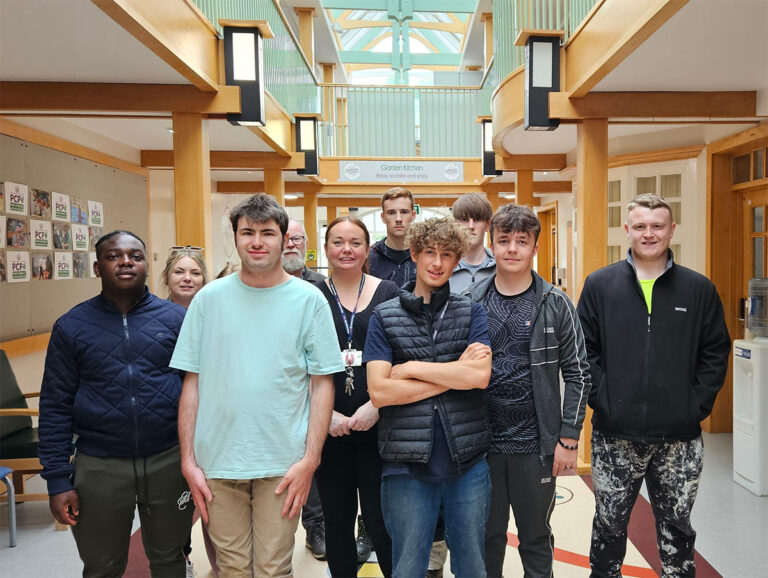 Bishop Auckland College students help charity