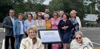 Plaque celebrates medical centre doctors