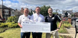 Athletic score members’ fund donation