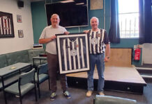 Walking Football Club thanks Moors supporters for funding