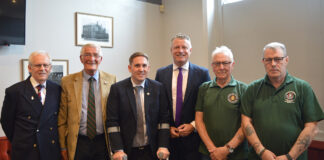 MP enjoys afternoon tea