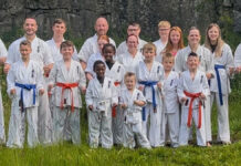 Karate club enjoys summer camp