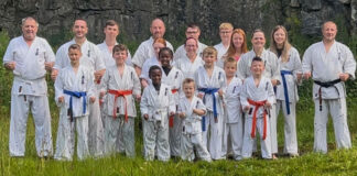 Karate club enjoys summer camp