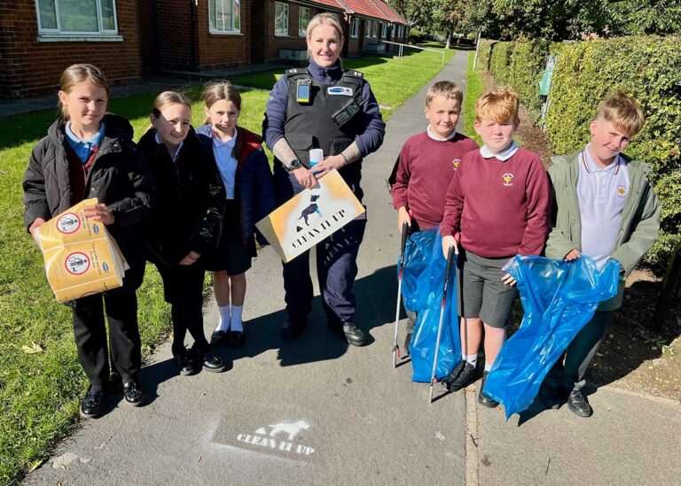 Ambassadors provide pavement makeovers