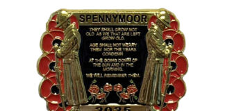 Spennymoor Poppy Badge on sale