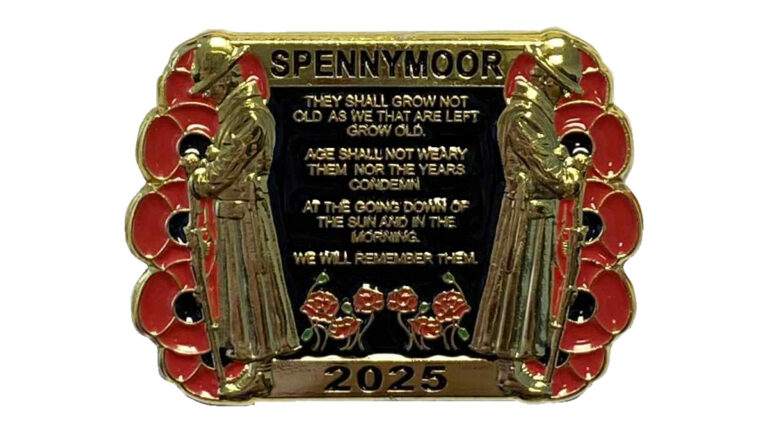 Spennymoor Poppy Badge on sale Spennymoor Poppy Badge on sale