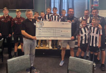 Supporters club donates £2000 to youth academy