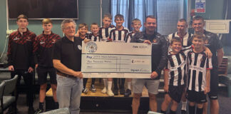 Supporters club donates £2000 to youth academy