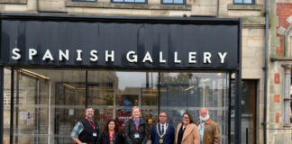 American visitors welcomed to Bishop Auckland from city of Durham, North Carolina