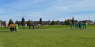 More cup progression for Athletic Both clubs observed a minute's silence in memory of former Ferryhill player, Kevin Simpson, who passed away last week.