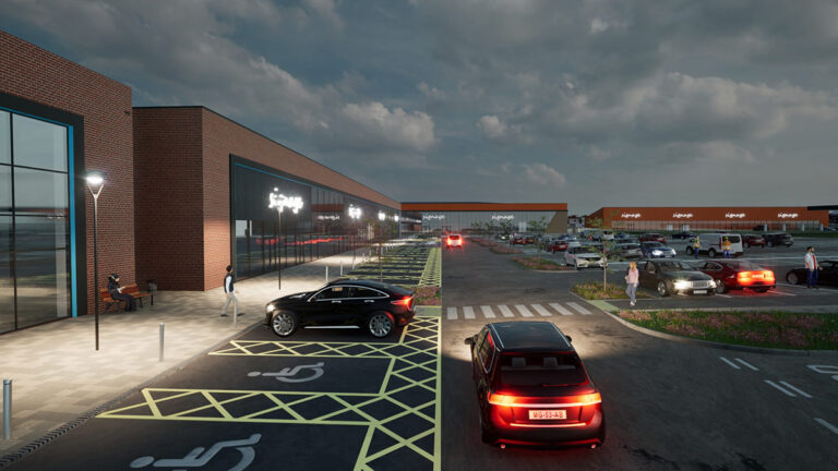 Retail park planning preview