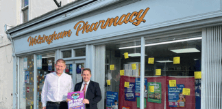 MP Sam Rushworth Visits Wolsingham Pharmacy to Support NHS Campaign