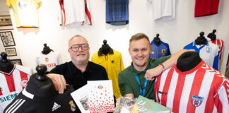 Football museum opens in Durham City after grant
