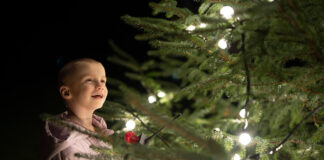 Brave Bonnie lights up County Hall