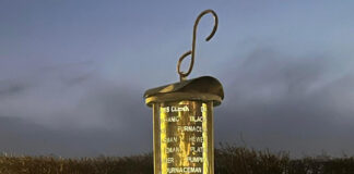 Upcoming ceremony to mark installation of Miner’s Lamp Sculpture