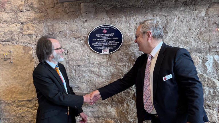 Hopetown celebrates National Railway Heritage Chairman’s Special Award Hopetown celebrates National Railway Heritage Chairman’s Special Award