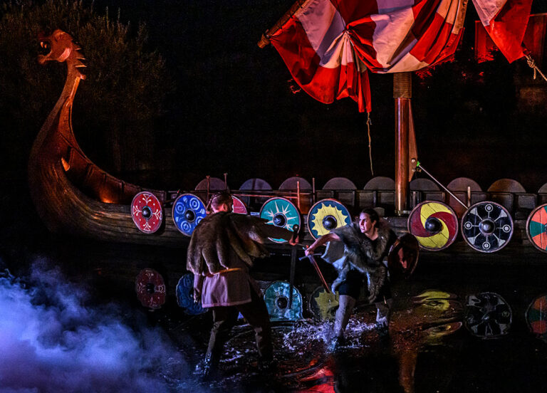 Former Viking warrior swaps battle axes for bookkeeping at Kynren
