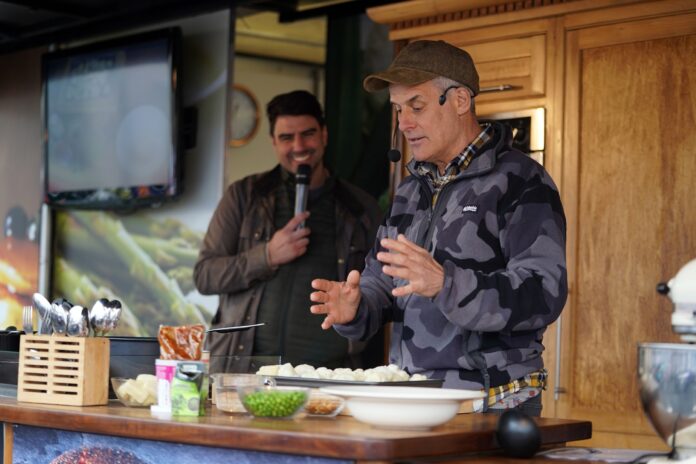 Phil Vickery at the 2023 festival