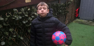 10 year old Shildon boy raises over £500 for boy’s mental health through daily football challenge