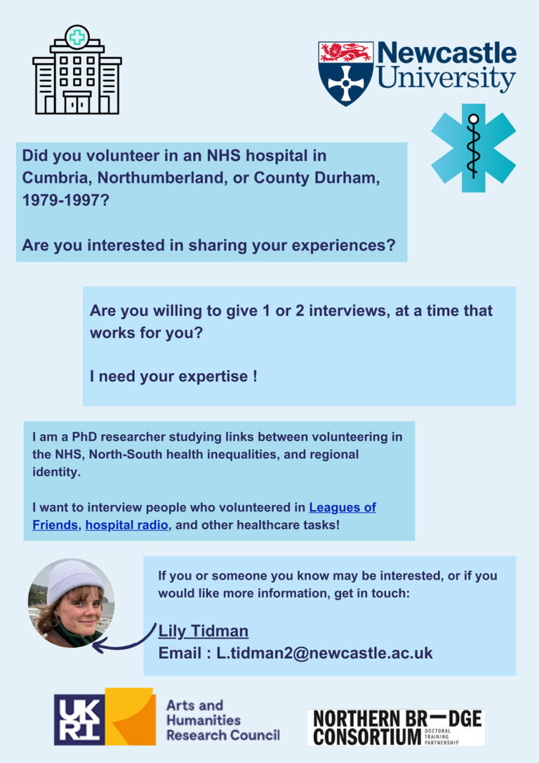 Study wants to hear your experiences of hospital volunteering