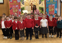 TV Celebrity Visits St. John’s Primary School