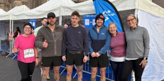 Runners complete half marathon