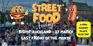 Bridge Creative launches Street Food Fridays – a new monthly market for Bishop Auckland