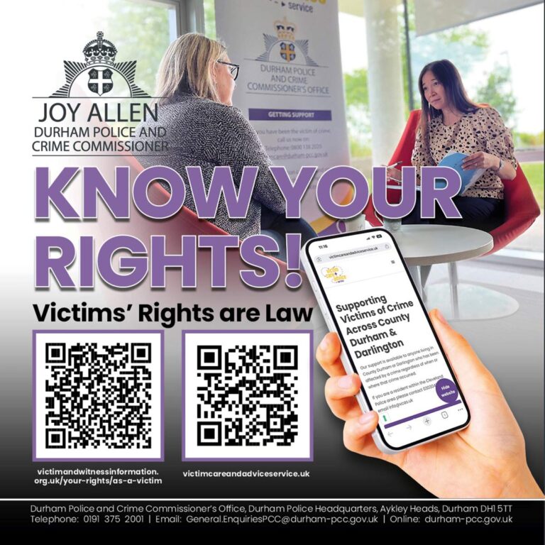 Victims’ Rights Are Law — know your rights!