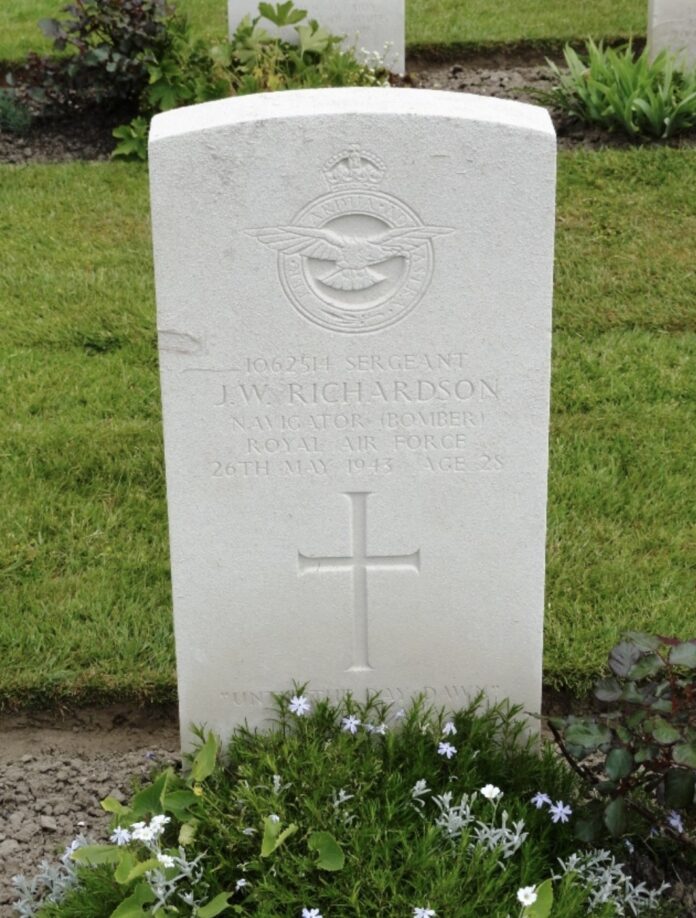 John Richardson's grave