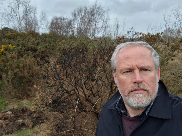 Warning after fires at nature reserve Warning after fires at nature reserve