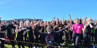 Pupils walk and limbo their way to supporting cancer charity