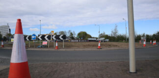 £12,000 roundabout planting sparks debate