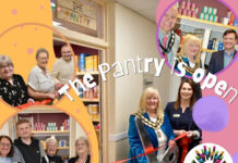 Town Mayor officially opens Community Pantry